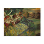 Four Dancers Postcard