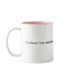 Four Equilateral Triangles Mug