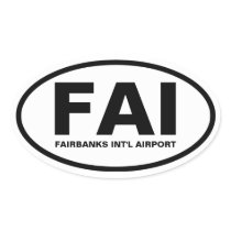 FOUR Fairbanks "FAI" Stickers