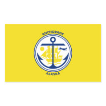 FOUR Flag of Anchorage Stickers