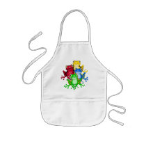 Four Frogs Tshirts and Gifts Apron