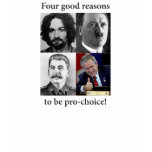 four good reasons t-shirts