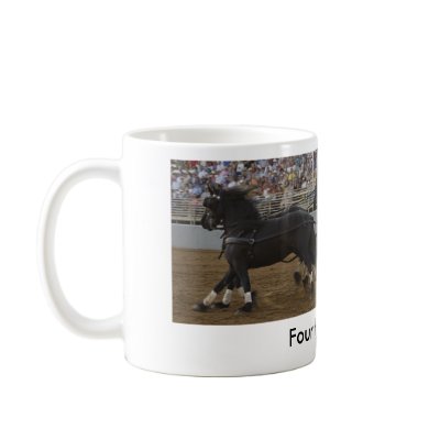 Four horse hitch mugs by larryurquhart