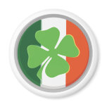 Four-Leaf Clover and Irish Flag Colours