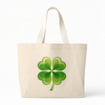 FOUR LEAF CLOVER CANVAS BAG