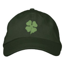 Four- Leaf Clover Embroidered Hats