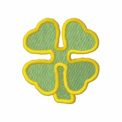 Four-leaf Clover by ZazzleEmbroidery
