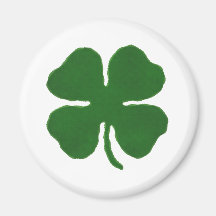 four leaf clover fridge magnets