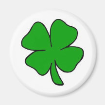 Four Leaf Clover Fridge Magnets