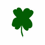 Four leaf clover, green clover, St. Patrick's Day Photo Cut Out