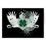four leaf clover. hi-fi. card