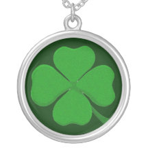 Four Leaf Clover - Irish Shamrock Custom Necklace