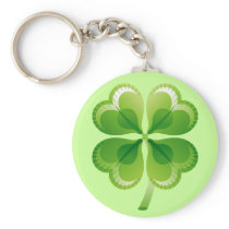 FOUR LEAF CLOVER KEYCHAINS