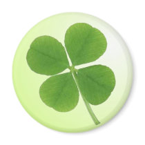 four leaf clover magnet