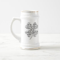 Four Leaf Clover Meaning: Hope, Faith, Love, Luck Mug