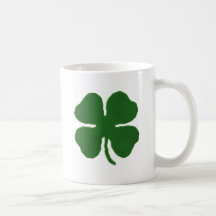 four leaf clover mugs