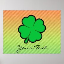 Four Leaf Clover Print