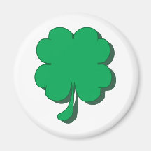 Four-Leaf-Clover Refrigerator Magnets