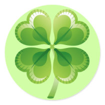 FOUR LEAF CLOVER STICKER