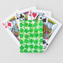 FOUR LEAF CLOVERS Playing Cards