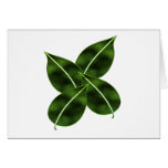 Four Leaves Card