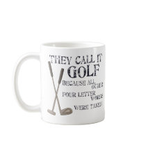 Four Letter Word Coffee Mugs