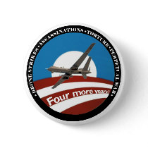 Four More Years?  Anti-Obama Pinback Buttons