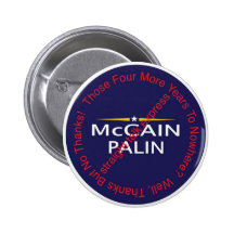 Four More Years To Nowhere? Thanks But No Thanks Buttons