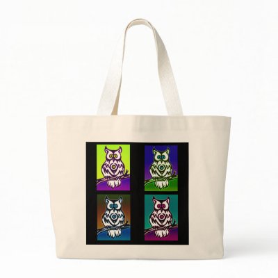 Four Owls Tote Bag by alteredstatesofker