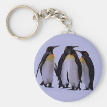 Four Penguins Key Chains