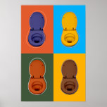 FOUR POTS posters