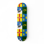 Four Province Ireland, Iraq flag Custom Skateboard
