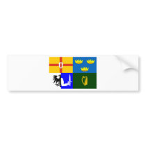 Four_Provinces_Flag Bumper Sticker