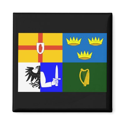 Four_Provinces_Flag_Ireland Magnets by purplesunset