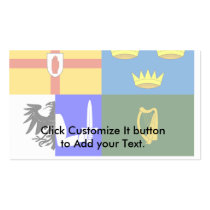 Four Provinces, Ireland flag Business Card Templates