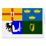 Four Provinces, Ireland flag Greeting Card