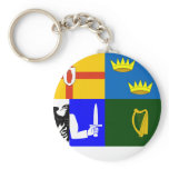 Four Provinces, Ireland flag Keychain