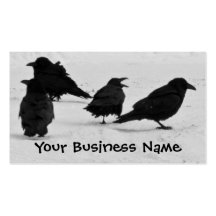 Four Ravens Business Card