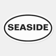 FOUR Seaside Stickers