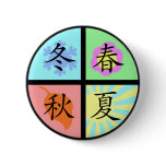 Four Seasons Pinback Button