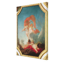 Four Seasons in the Salle du Conseil  - Summer Canvas Prints