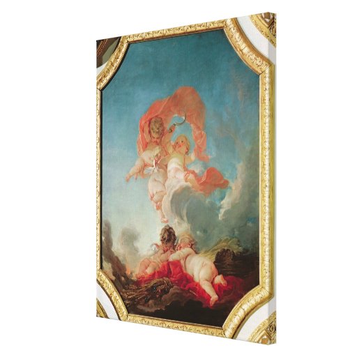 Four Seasons in the Salle du Conseil  - Summer Canvas Prints