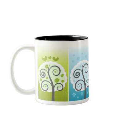 Four Seasons Mug by EveStock