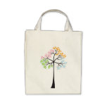Four Seasons Tree Custom Summer Gift Tote / Bag