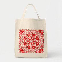 Four Square Valentine Tote Bag