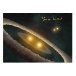 Four Suns Custom Invites
