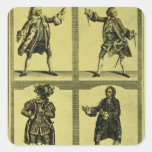 Four Tragic Roles Sticker