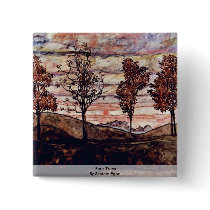 Four Trees By Schiele Egon Pins