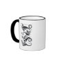 Four types of dragon coffee mugs