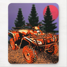 Four Wheeler Mouspad Mousepad